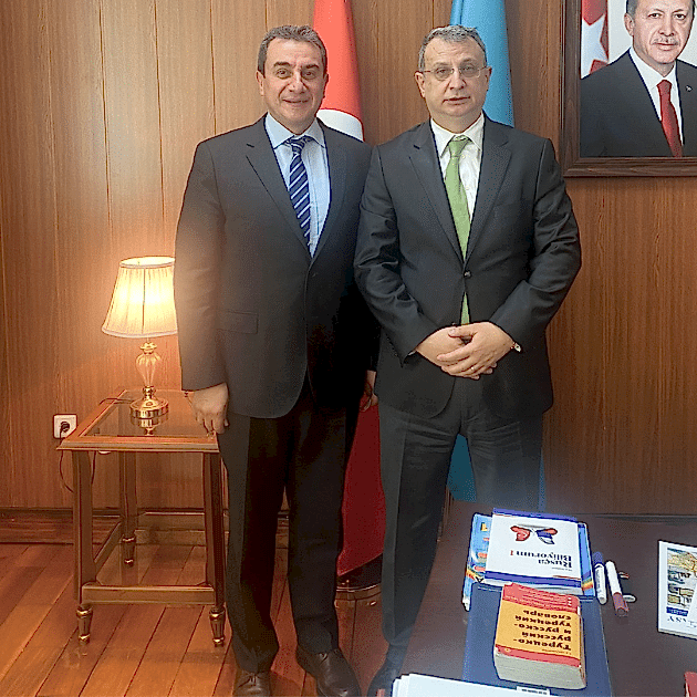 Abuzer Sarı Paid A Visit To Turkestan